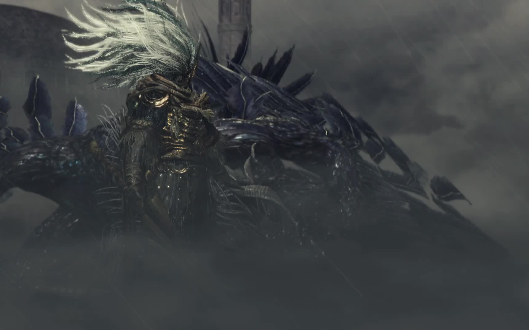 黑暗之魂3 一周目 无名王者 瞎几巴滚流派太刀神教弟子挑战古龙之巅