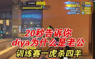 Download Video: 20秒告诉你Diya为什么是老公，训练赛一虎杀四羊