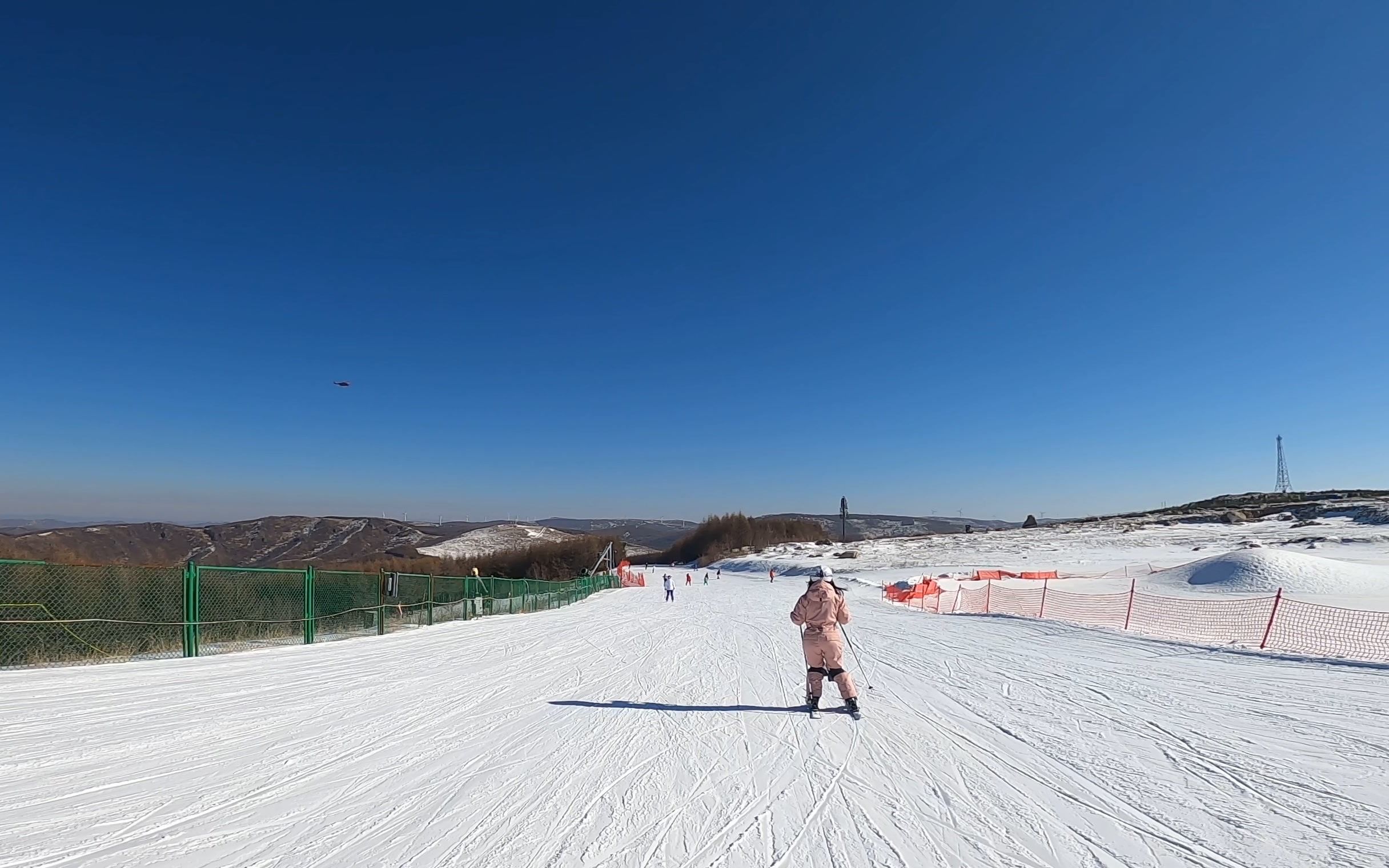 万龙4.5公里初级道长龙道 一镜到底