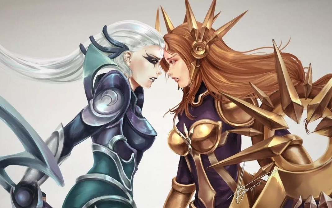 手绘曙光女神 ——武器与贴图制作哦~!次世代游戏建模学习教程!