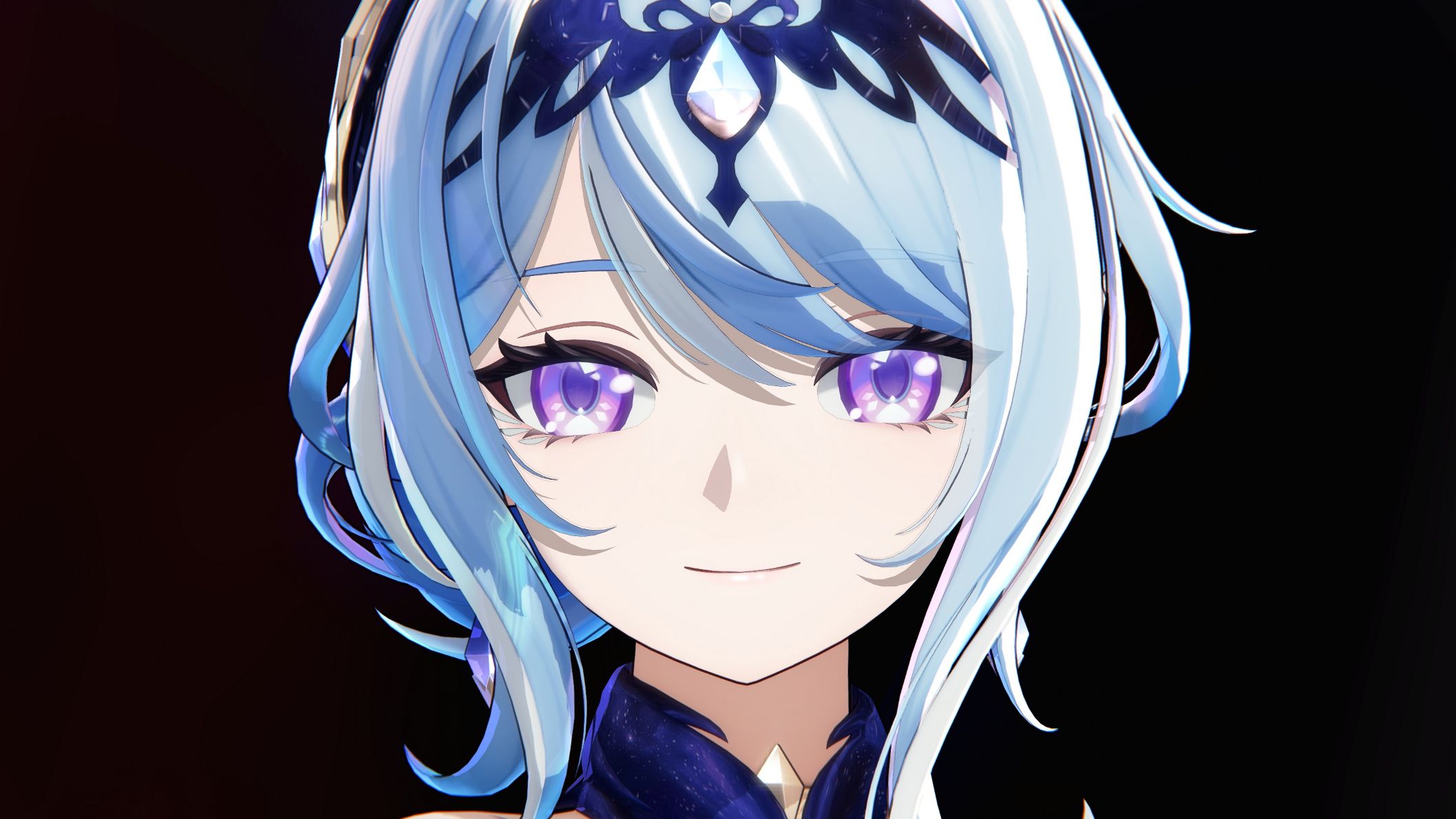 她真好看