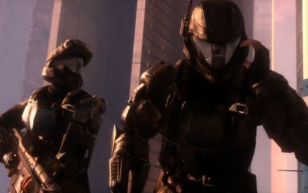 光环3odst全骷髅传奇难度流程解说新蒙巴萨警察总部