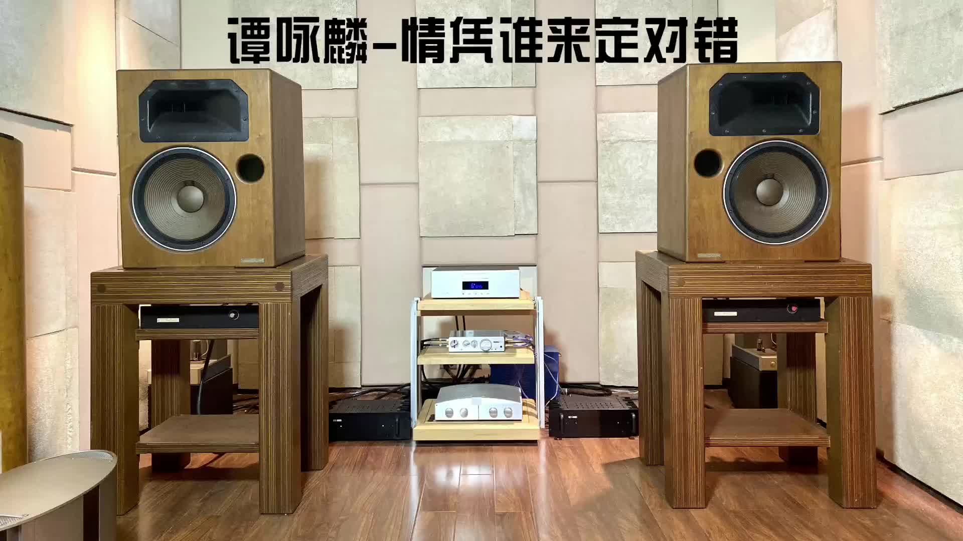 [图]【日本】HiFi音箱//木下正三，聆听谭咏麟校长歌曲《情凭谁来定错对》