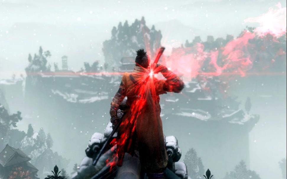 【只狼】1.04版本不死斩64秒无伤速杀苇名屑一郎 剑圣苇名一心