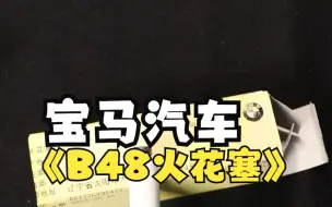 Download Video: 宝马汽车的B48发动机选择火花塞要注意的事项