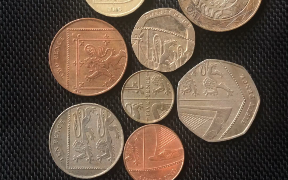 英国硬币盾牌图片