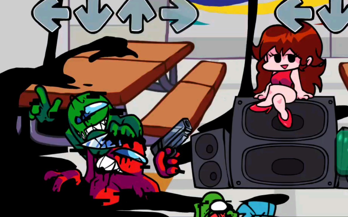 fnf国人模组错误化红绿内鬼