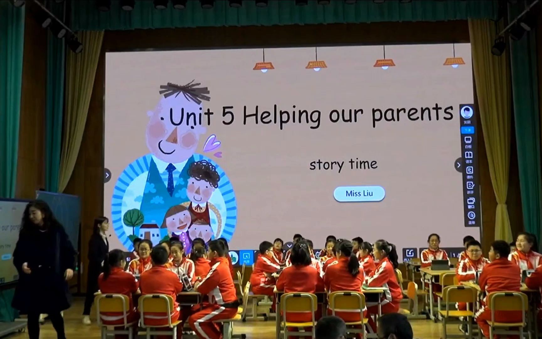 2023年金陵微校优课分享|5BU5 Helping our parents story time哔哩哔哩bilibili