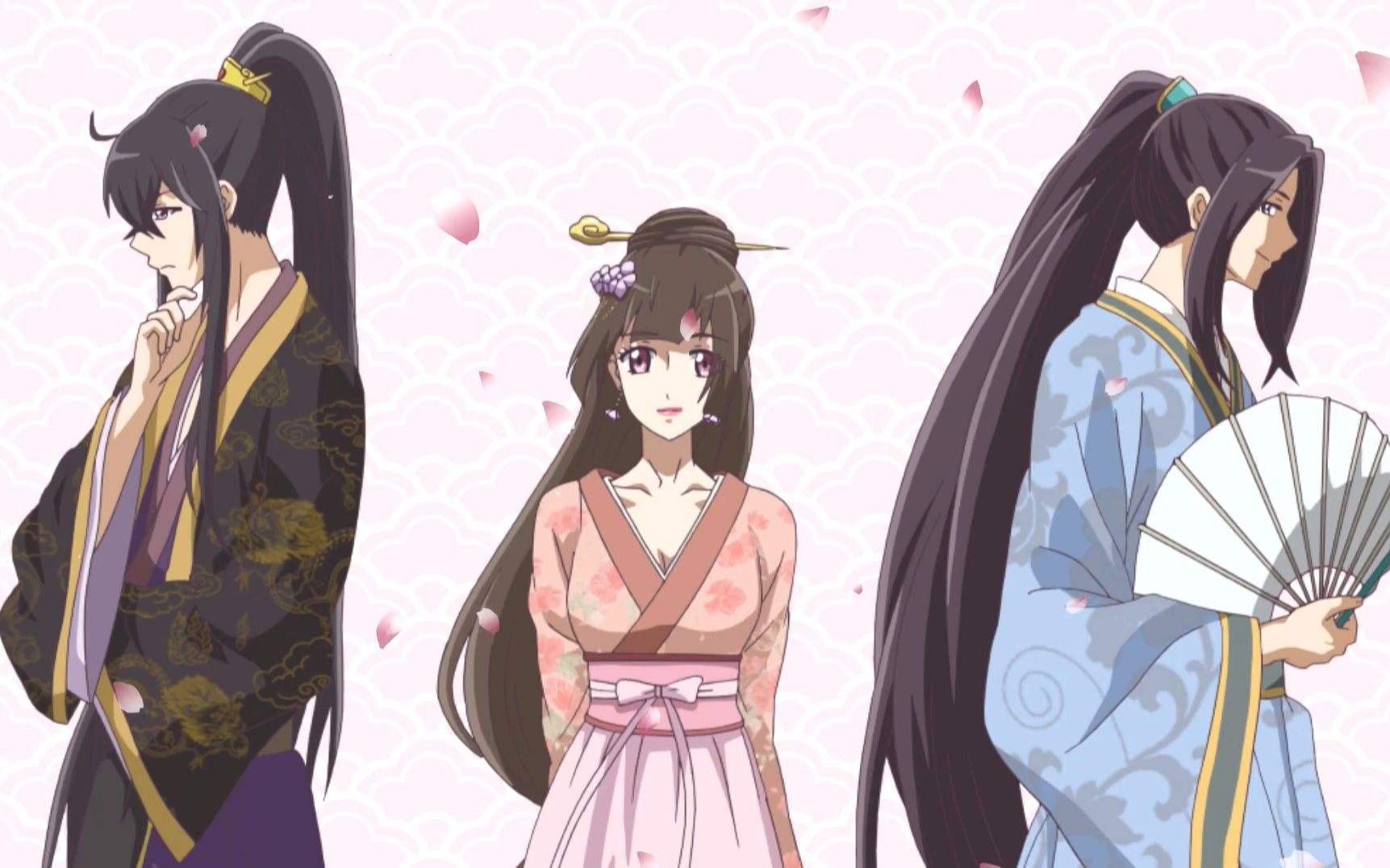 通灵妃动漫片头曲,剧情不够,片头来凑,大型蹦迪现场