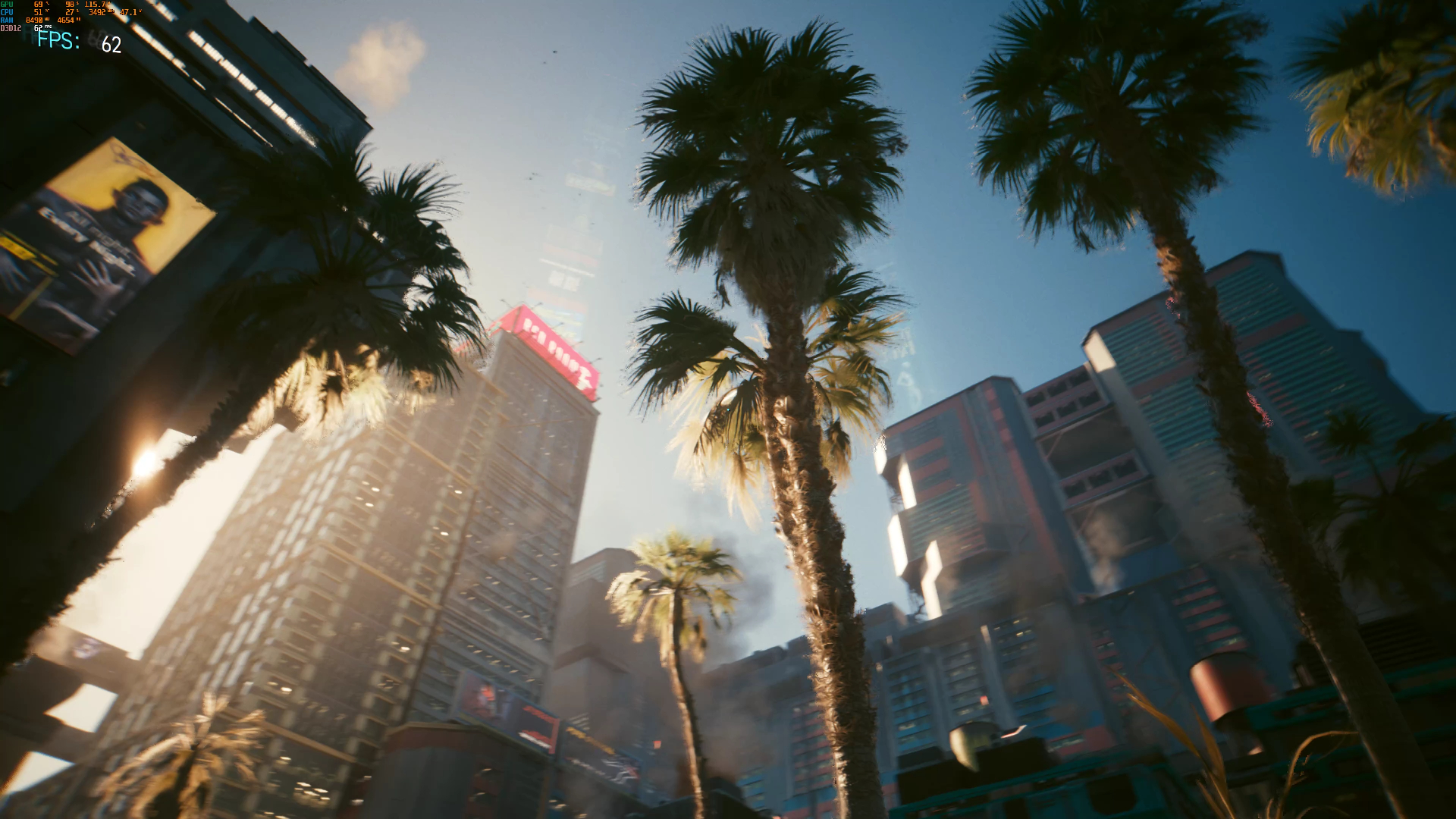 4k 光追实测 e5 2666v3 4060 赛博朋克2077 cyberpunk 2077