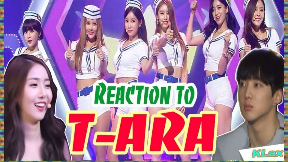 [图]【T-ARA】各家爱豆 reaction to T-ARA and cover