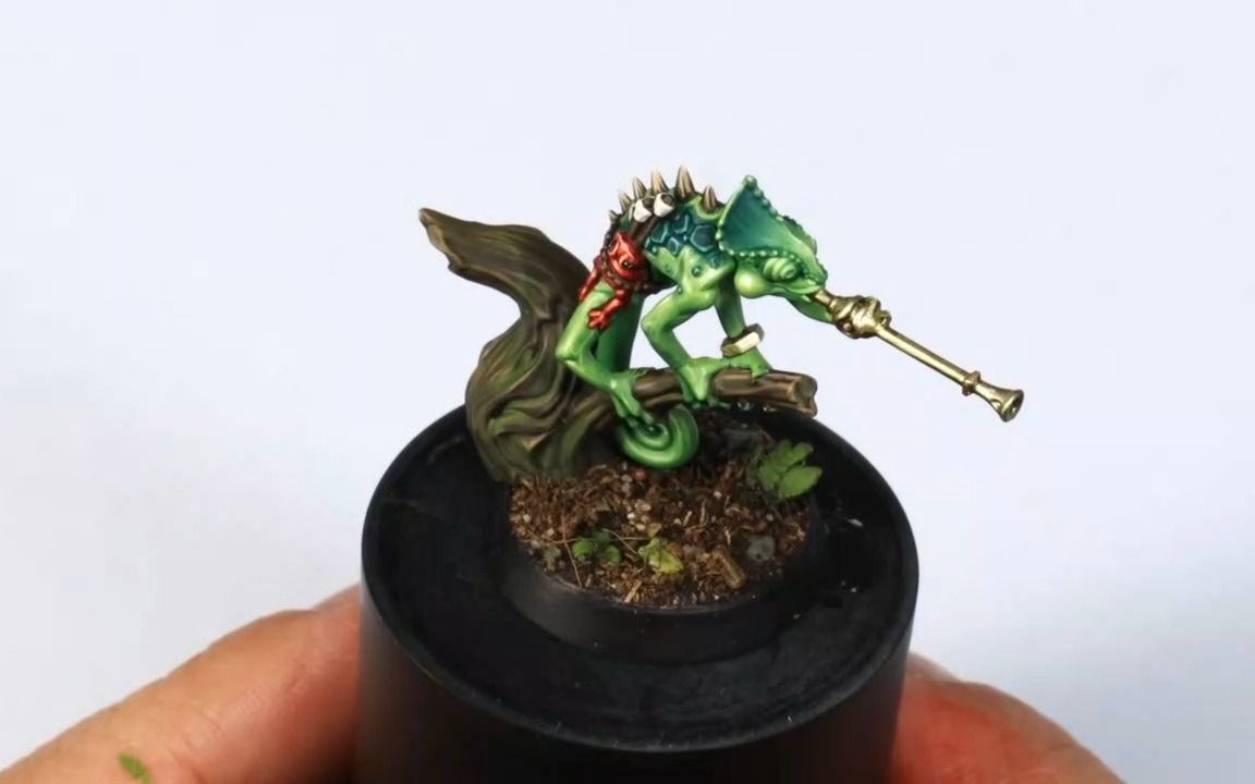 【搬运】战锤aos 冥土世界 塞拉芬 蜥蜴人 星血追猎者 变色龙涂装