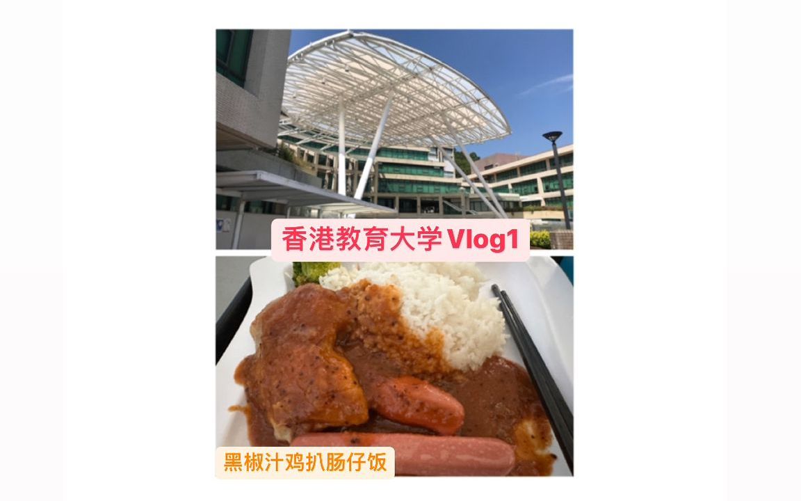 香港教育大学Vlog1.想纪录一下这一年不到的读研生活,毕竟真的很喜欢教大吖.ps黑椒汁鸡扒肠仔饭真不错喔!哔哩哔哩bilibili