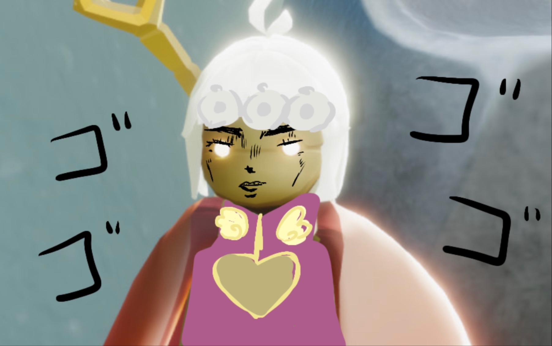 当你尝试用光遇弹乔鲁诺的处刑曲