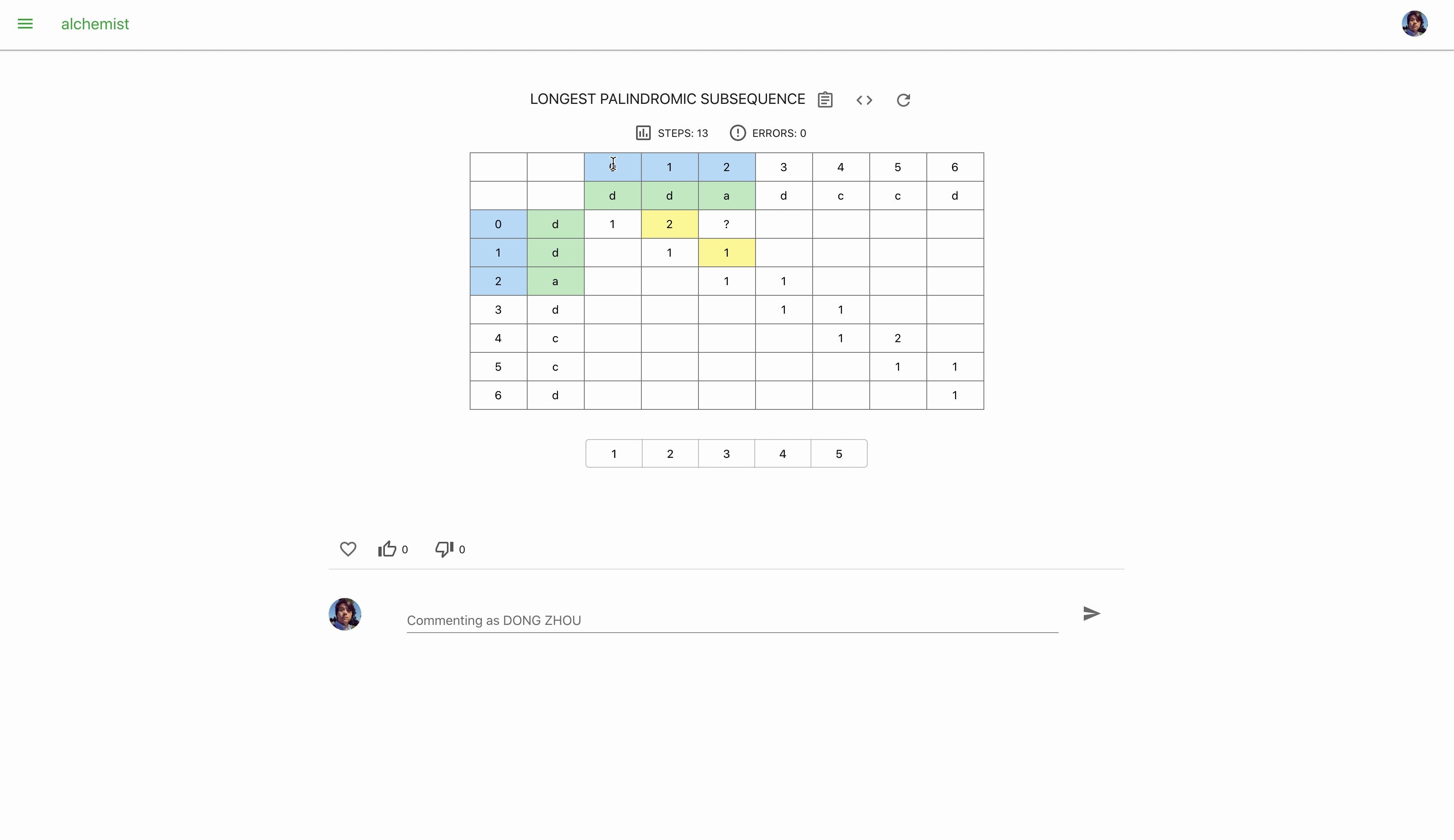 最长回文子序列 动态规划Longest Palindromic Subsequence Dynamic Programming哔哩哔哩bilibili