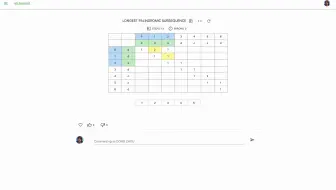 最长回文子序列 动态规划Longest Palindromic Subsequence Dynamic Programming