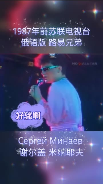 Сергей Минаев 谢尔盖 米纳耶夫 俄语版路易兄弟