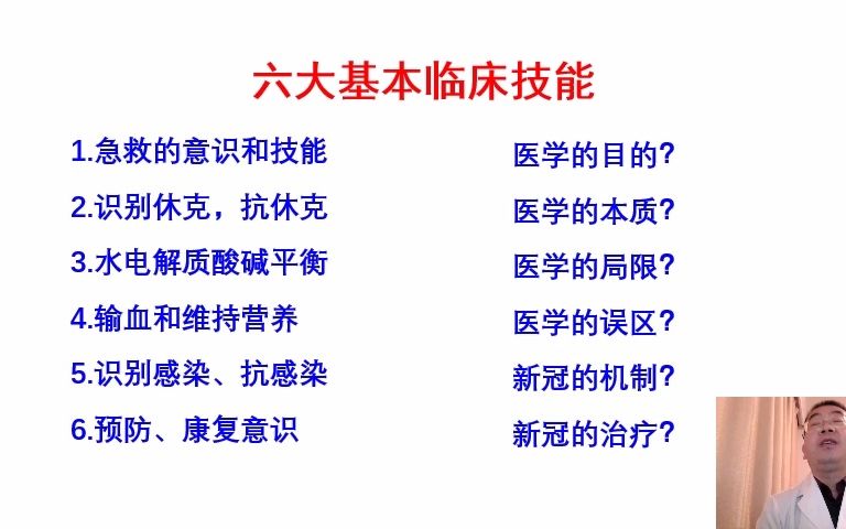 医护人员都应该掌握的六大基本临床技能!哔哩哔哩bilibili