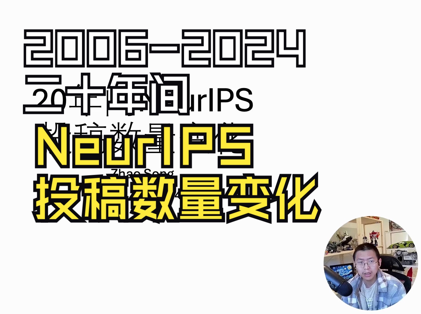 20年间NeurIPS会议投稿数量变化哔哩哔哩bilibili