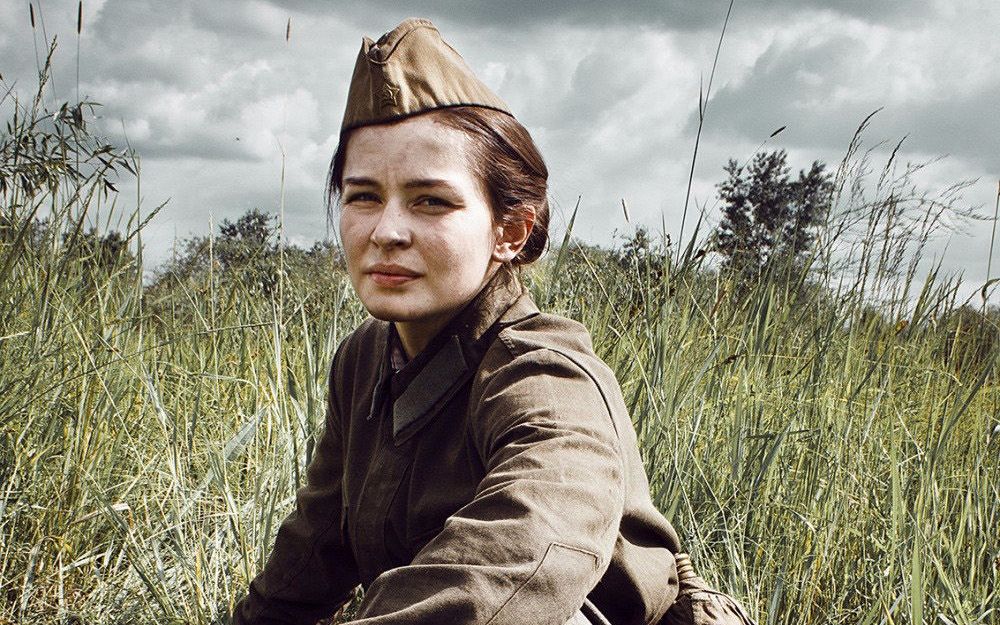 二战苏军女狙击手电影图片
