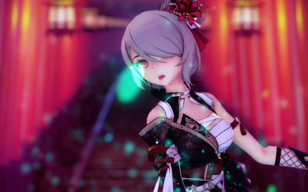 【崩坏三mmd】绯夜花丽塔-tokio funka