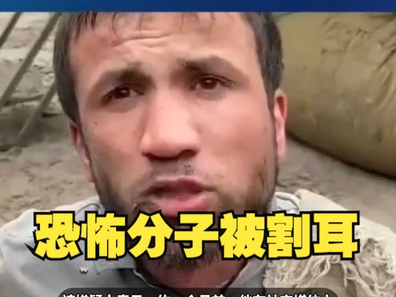 俄恐怖分子被割耳