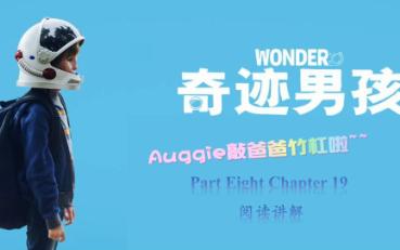 [图]Wonder《奇迹男孩》|英语原版小说带读|知识点讲解与感悟分享|August|Chapter 19