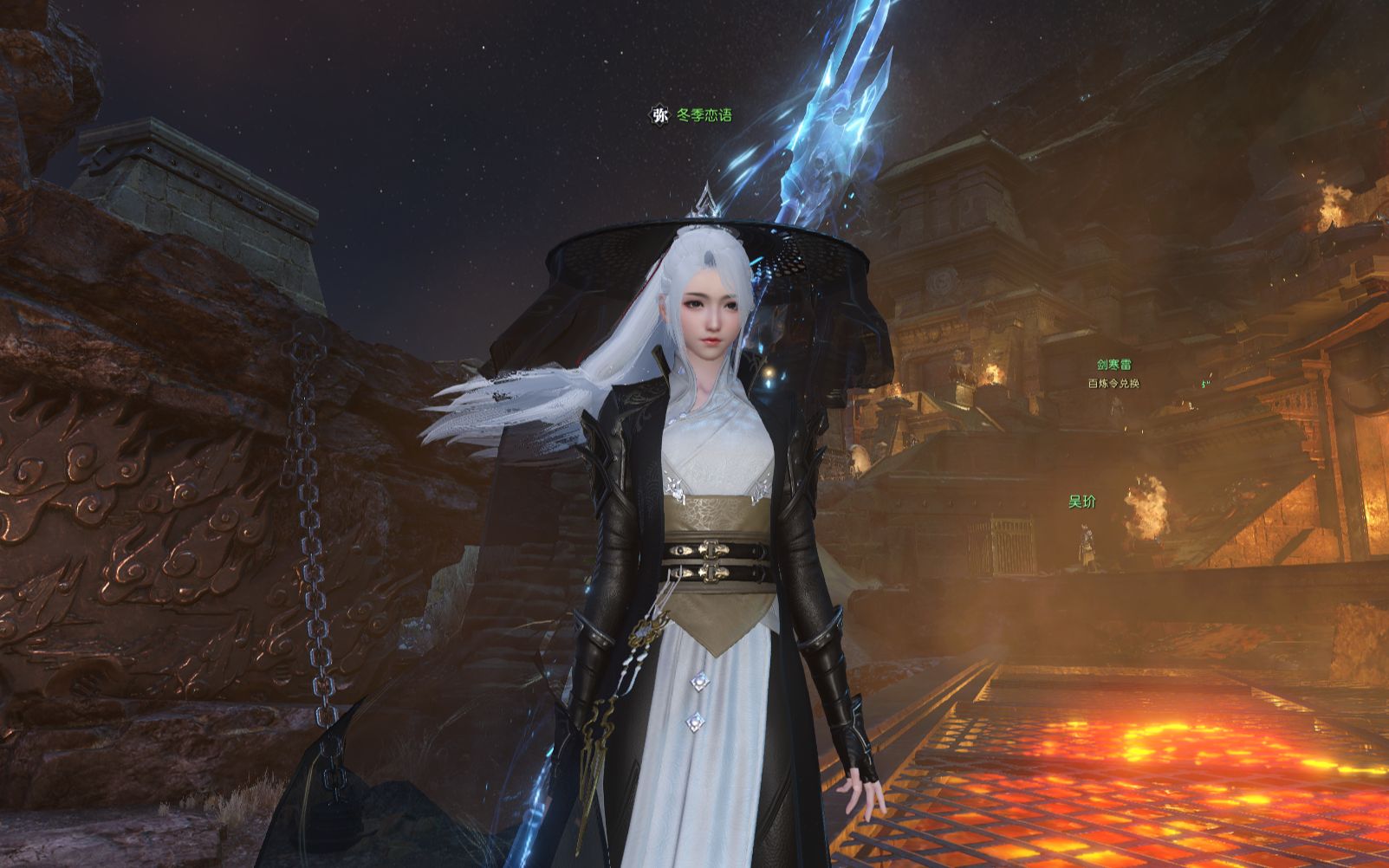 逆水寒6200大攻血河枪魂流打墙秒伤3.55w(200w)