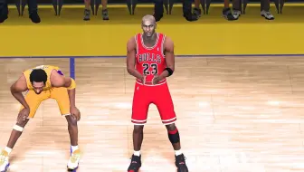 NBA2K21&96芝加哥公牛队VS01洛杉矶湖人队&OK组合VS公牛铁三角