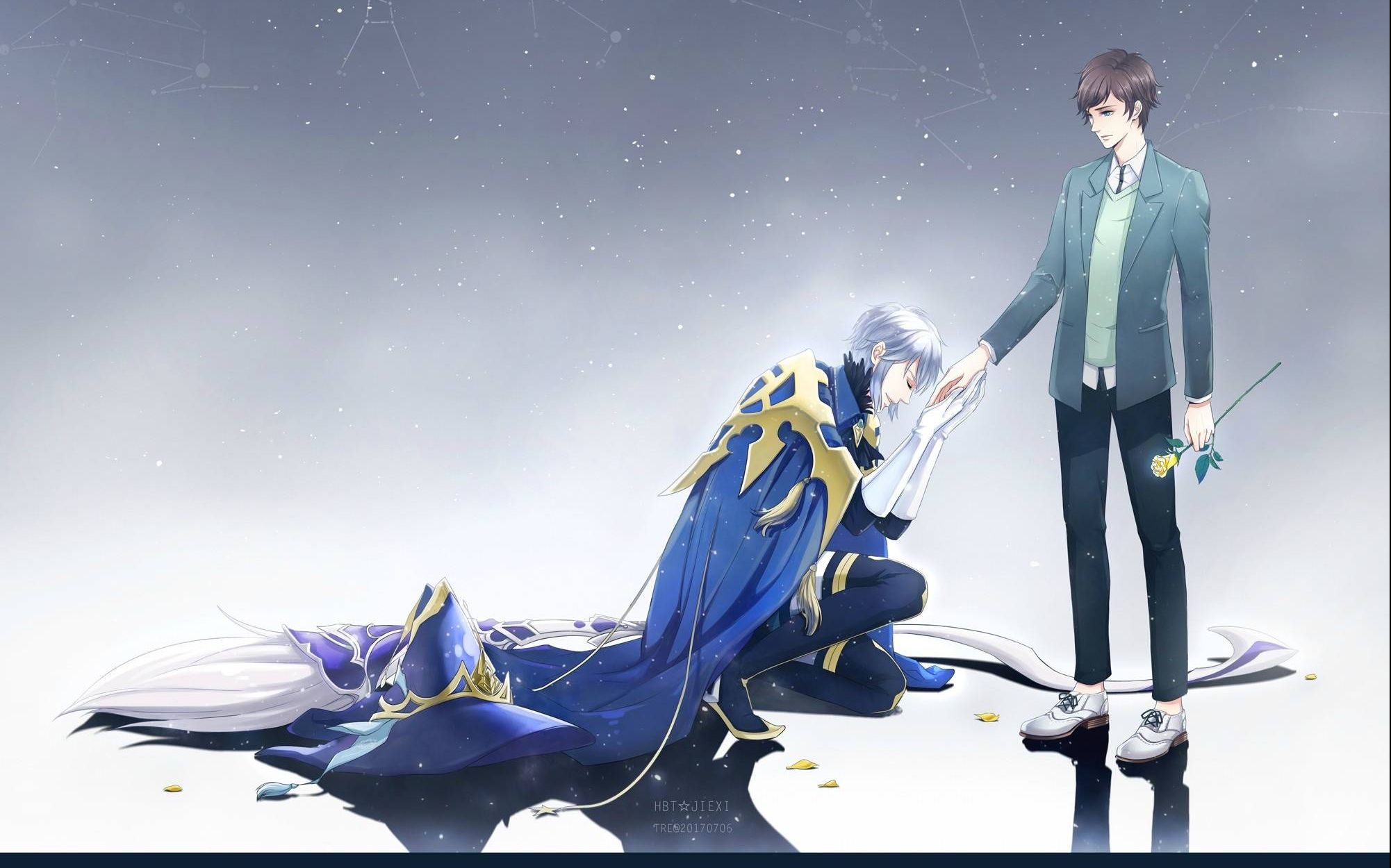 《诺》翻填 全职高手王杰希个人向同人曲 《星辰的模样》_哔哩哔哩_bilibili