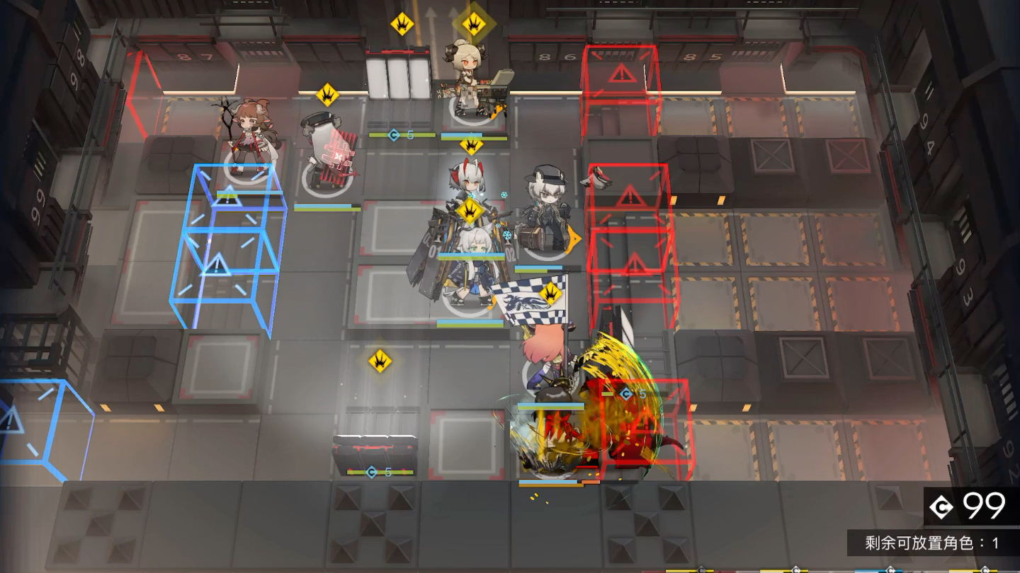 明日方舟mbex8突袭高练度号强人菜