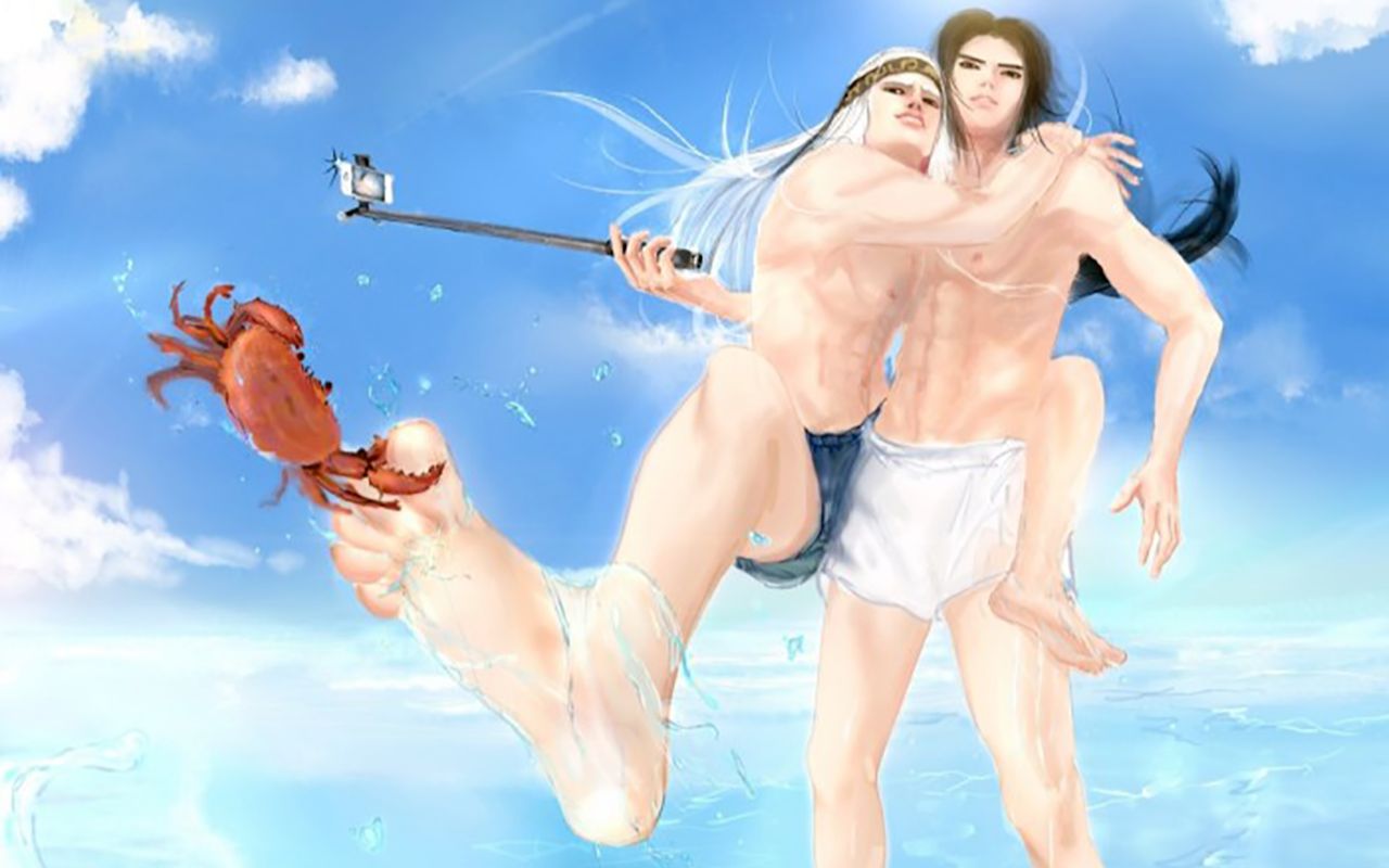 【秦时明月】盖聂&卫庄 最强黑白cp组合 #你是我的一生之敌,亦是我