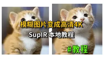 Download Video: 低质量图片变成高清4K 老照片修复 SupIR 本地教程 #ai #ai绘画