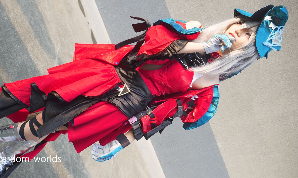 cicf2023 明日方舟 浊心斯卡蒂 cos 广州漫展