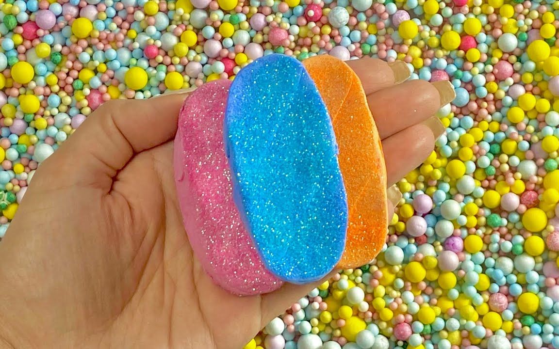 【肥皂】satisfying 99淀粉皂盒/78亮片/01泡沫/92解压球/皂