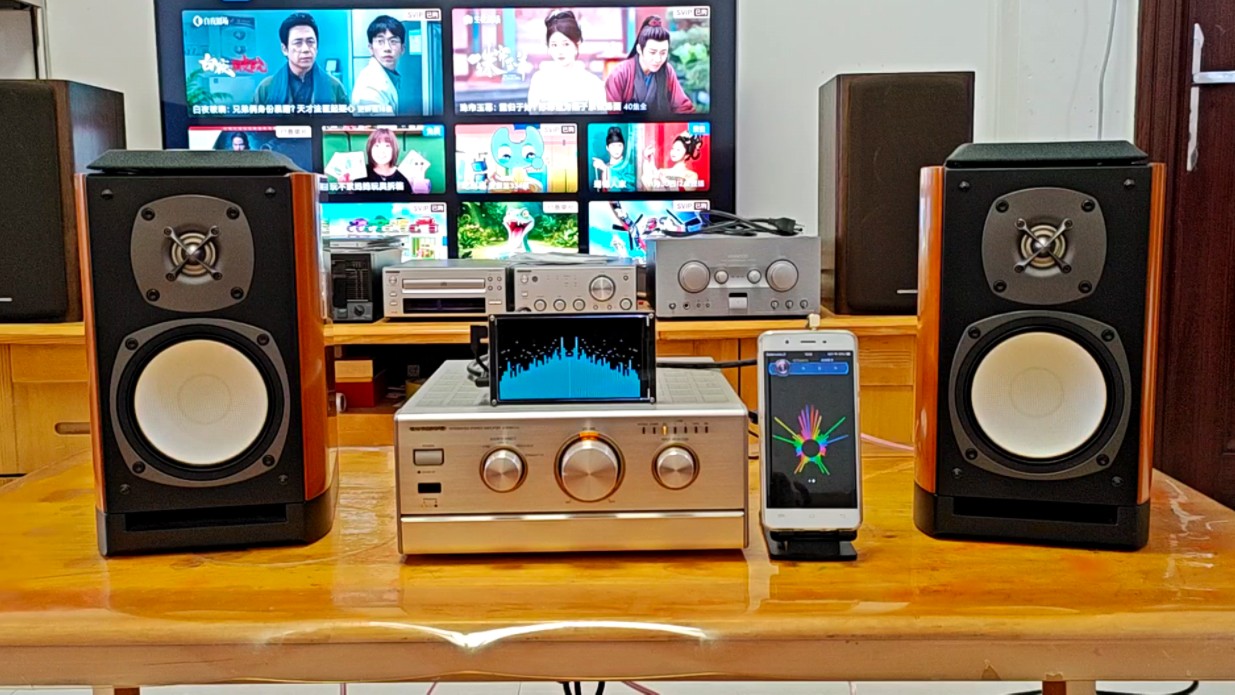 上一对安桥ONKYO D212EX hifi音箱,音质非常好,成色新带原包装,喜欢的朋友私哔哩哔哩bilibili