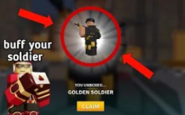 [图]Roblox Tower Defense Simulator 当你在不同版本获得了Golden Soldier