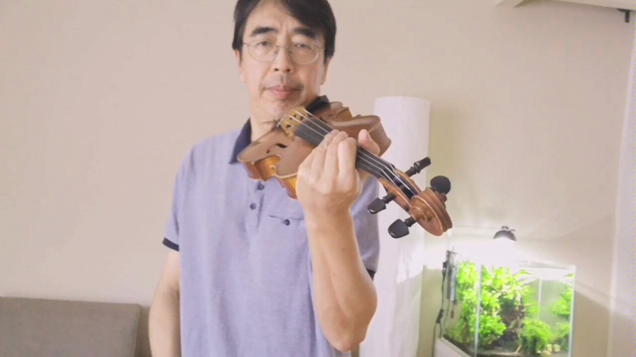 [图]《查尔达什》舞曲学练，Czardas violin practicing