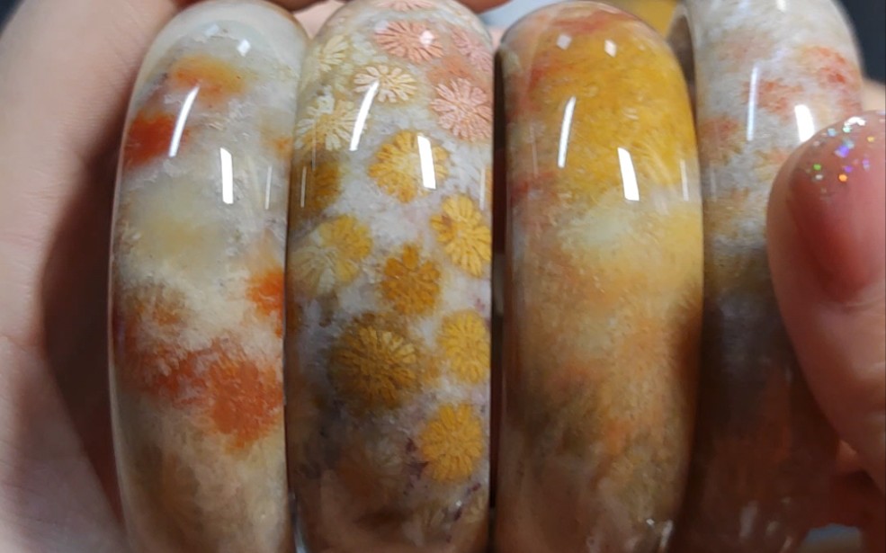 珊瑚玉的赞比料鉴赏