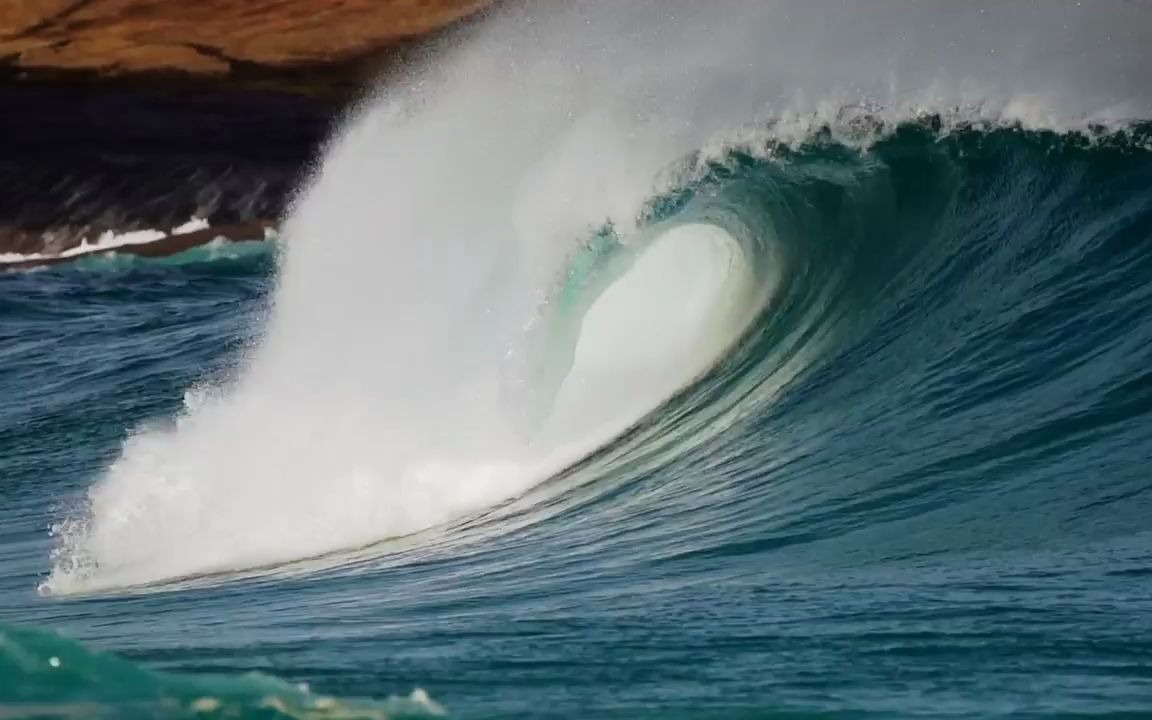 b683 震撼大气壮观碧海蓝天海浪滔天翻滚海洋海水波涛汹涌澎湃激情