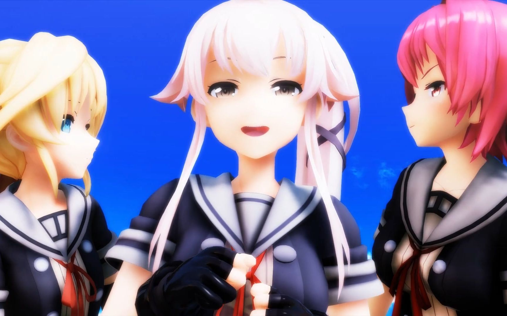 由良型mahna-mahna【mmd舰c】
