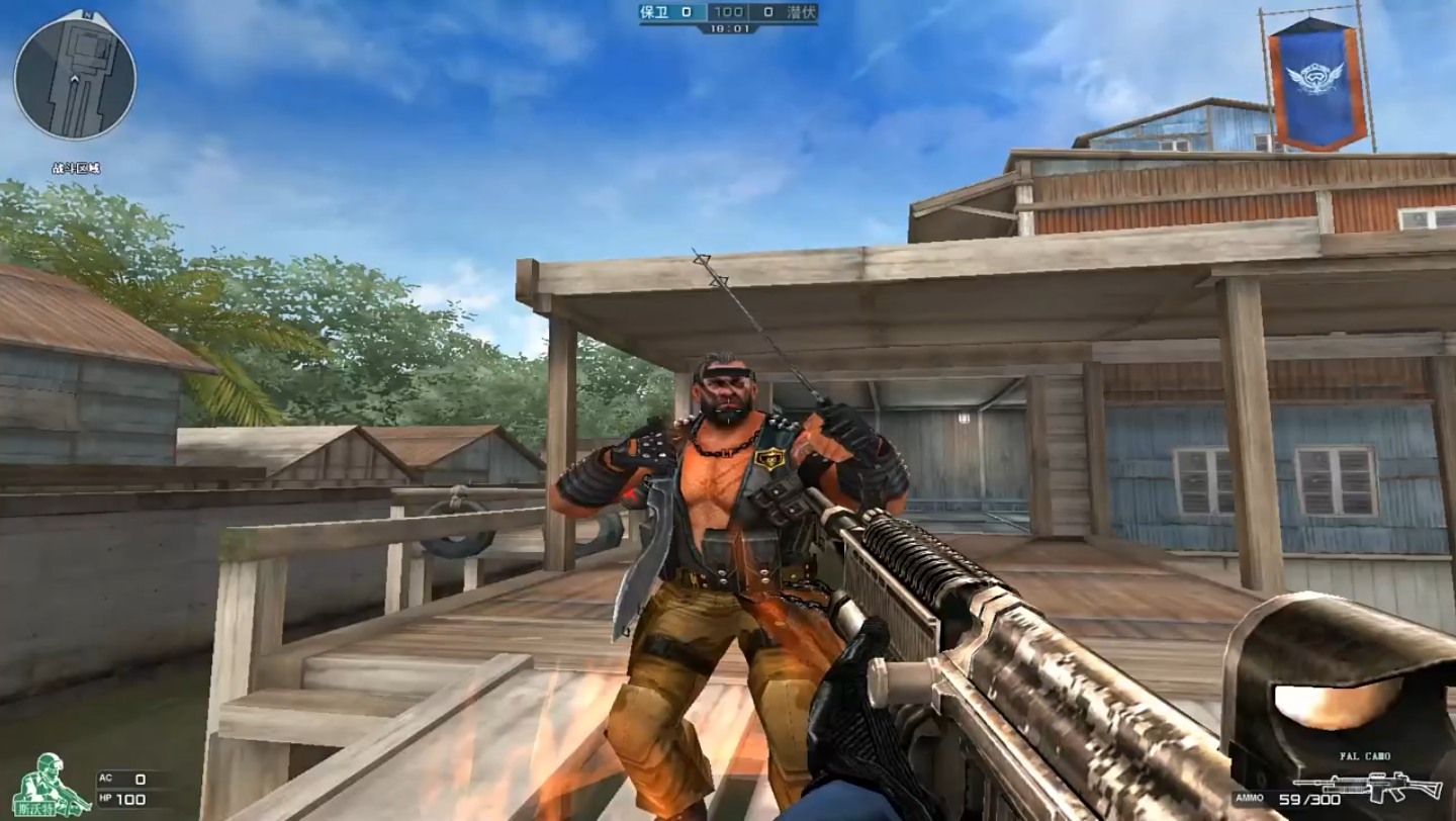 这局谁占上风?"十年老兵 "穿越火线老兵