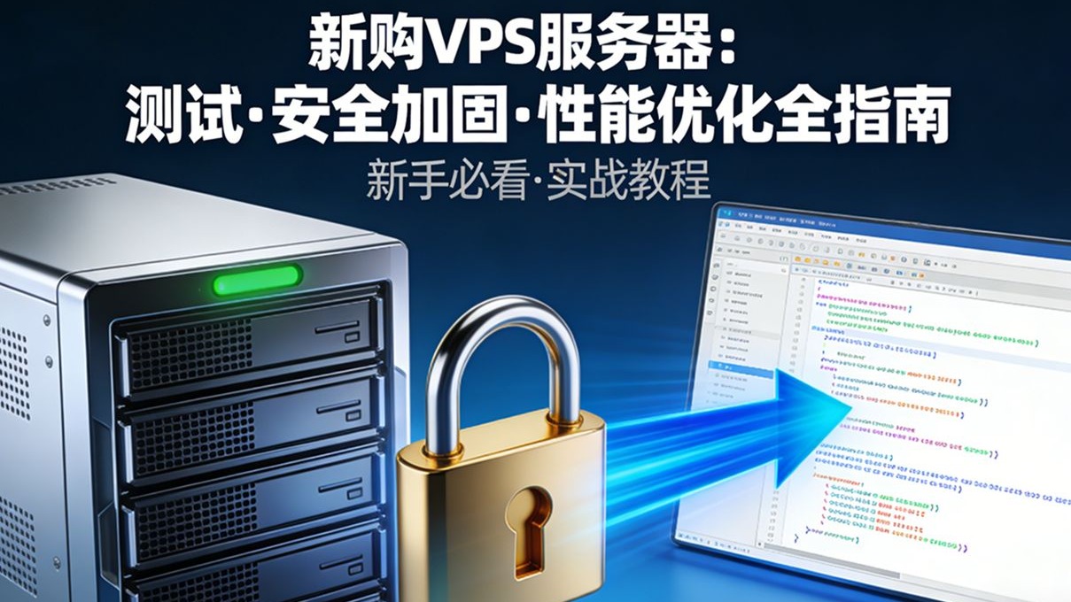 新买服务器VPS,如何测试、做安全加固、性能优化?新手必看!新买VPS服务器千万别裸奔!
