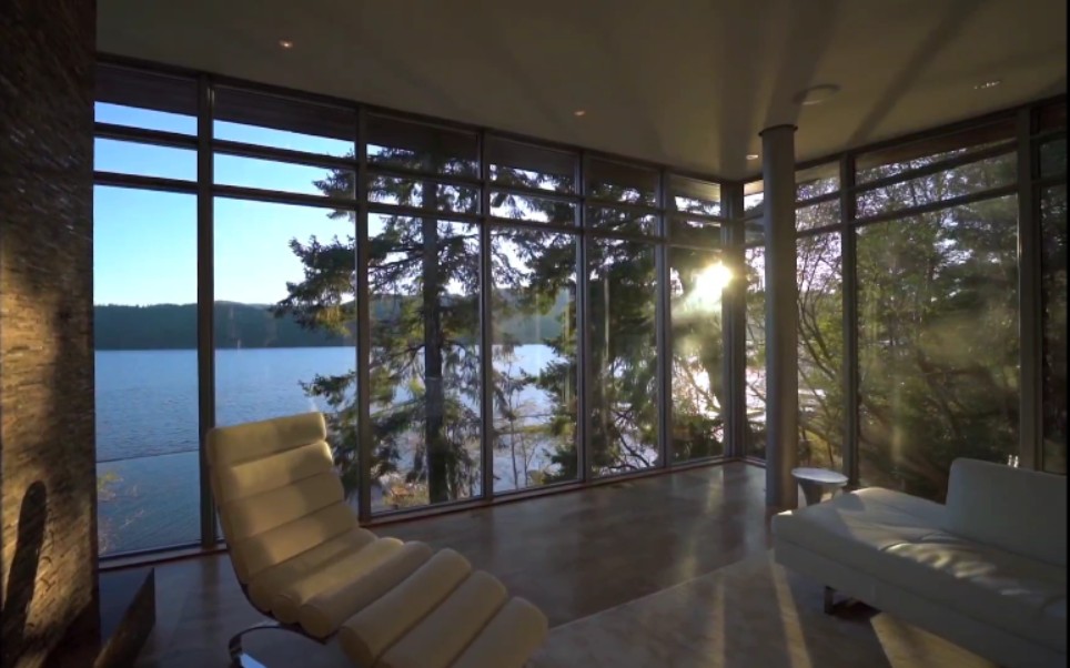 【豪宅收藏】—加拿大—依山傍水,晶莹剔透的宁静湖景豪宅