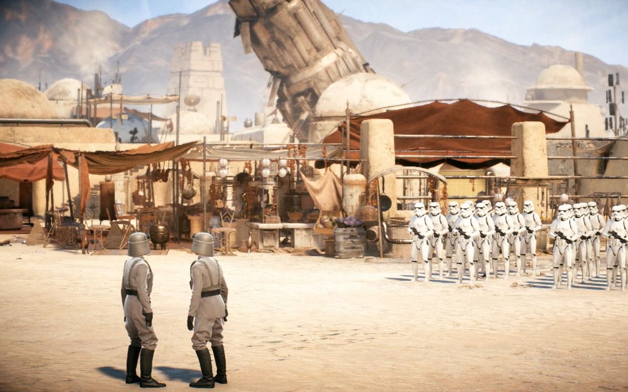 【星球大战:前线2】star wars:battlefront ii-塔图因星球-摩斯艾斯里