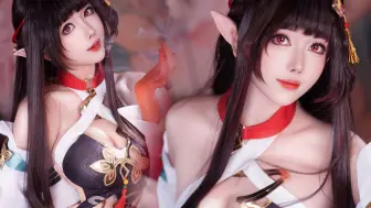 Download Video: 【4K】【灵砂COS】想尝尝灵砂姐姐的温柔刀吗？