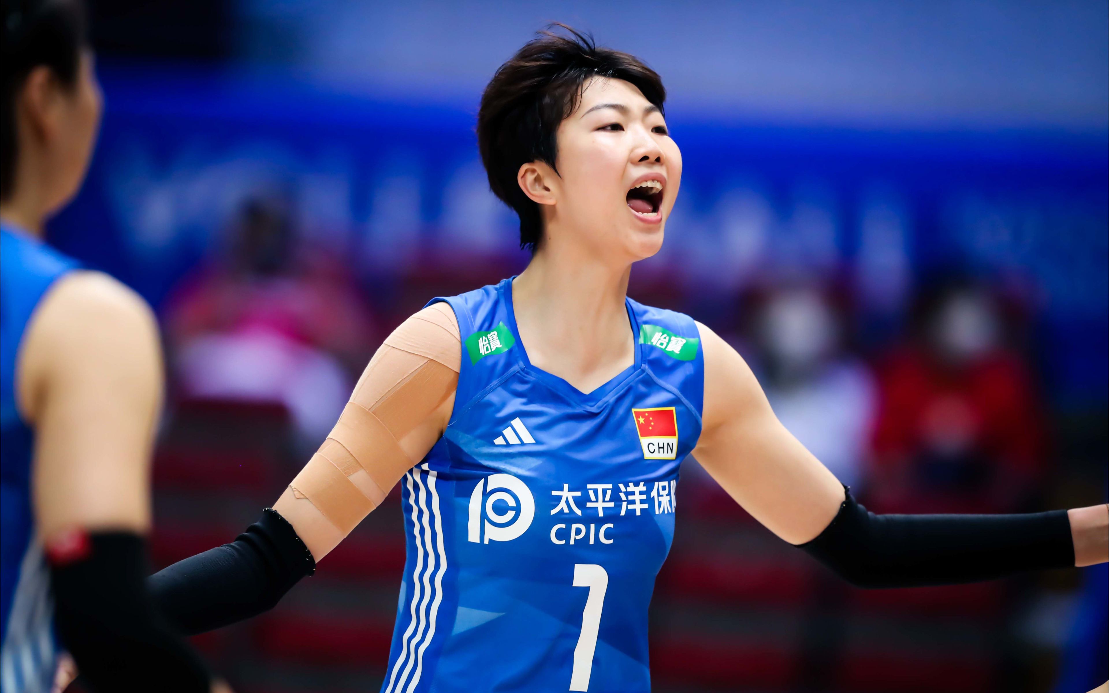 袁心玥,王媛媛扣杀集锦,2023vnl中国女排战胜德国女排