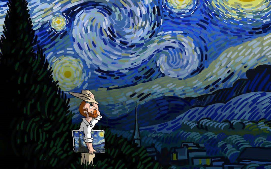 【陆仰光】几分钟看完梵高的最后三年时间