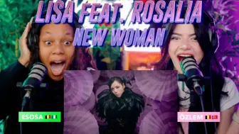 Video herunterladen: 【Differently Alike】LISA - NEW WOMAN (feat. ROSALÍA) Official MV reaction