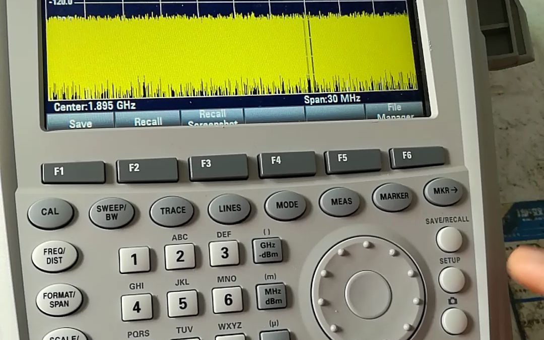 手持频谱分析仪FSH8 ZVH8 FSH4保存数据到USB介质哔哩哔哩bilibili